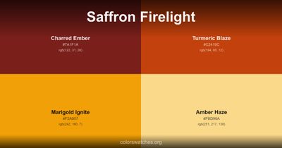 Saffron Firelight