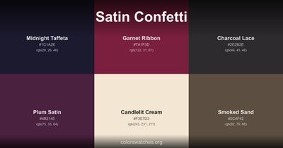 Satin Confetti