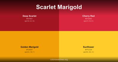 Scarlet Marigold