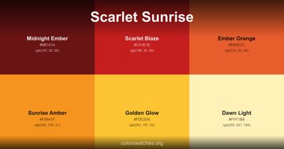 Scarlet Sunrise