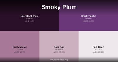 Smoky Plum