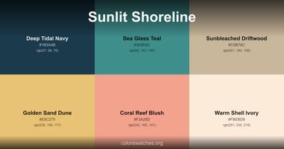 Sunlit Shoreline