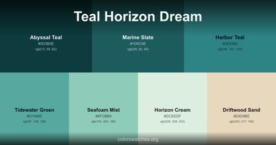 Teal Horizon Dream