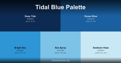 Tidal Blue Palette