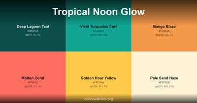 Tropical Noon Glow