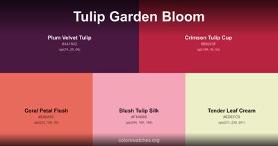 Tulip Garden Bloom