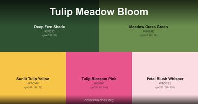Tulip Meadow Bloom