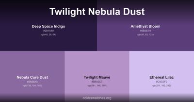 Twilight Nebula Dust