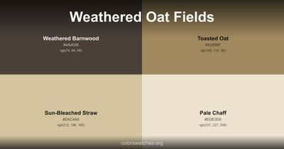 Weathered Oat Fields