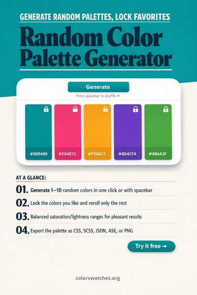 Random Color Palette Generator